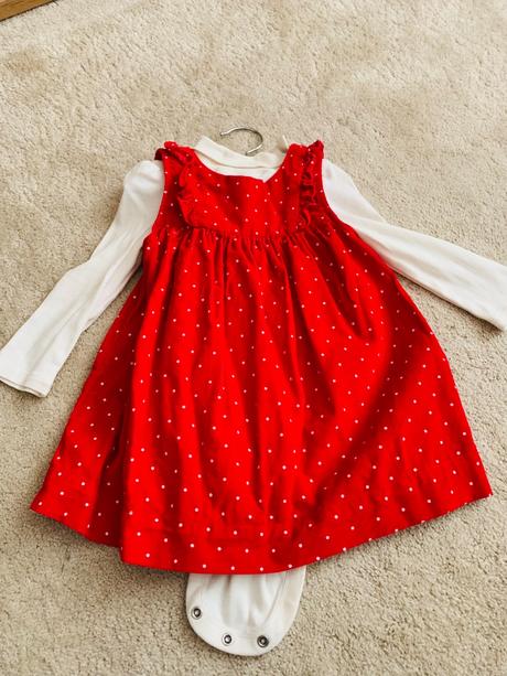 Gap mančestrové šaty a body s dlhým rukávom (18-24, gap,98