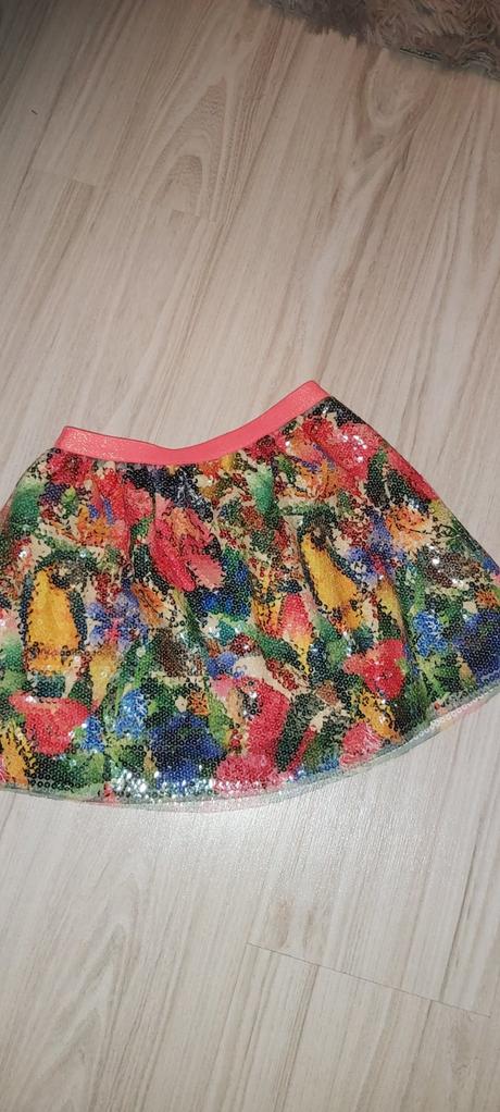 Flitrovaná sukňa, h&m,116