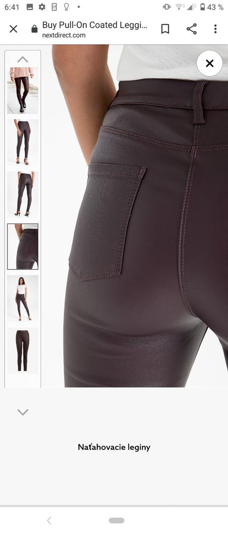 Next bordove legíny, next,40