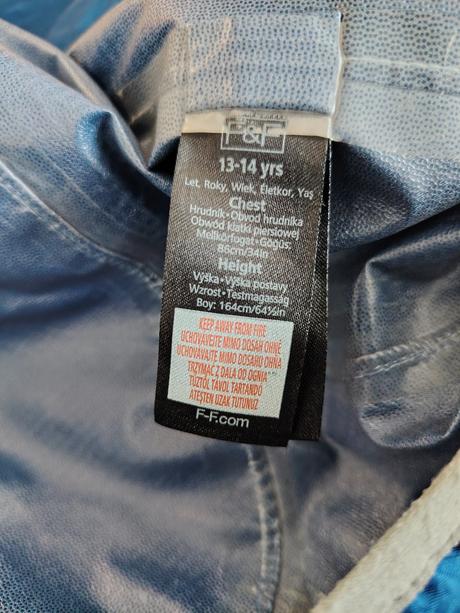 Cyklistická bunda nepremokavá pre štíhleho, 158
