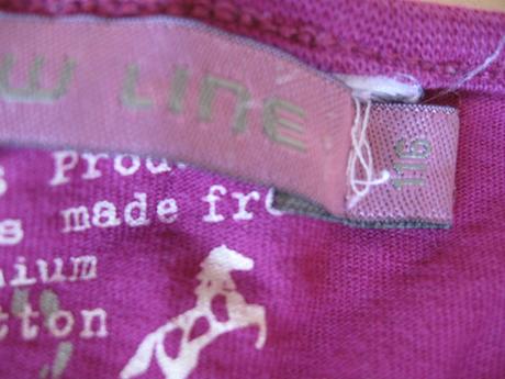 Dievčenské fialové tričko, 116, zn. palomino, palomino,116