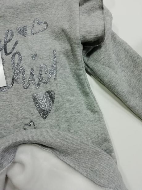 Vyteplené mikinové šaty s volánikmi, ovs,140