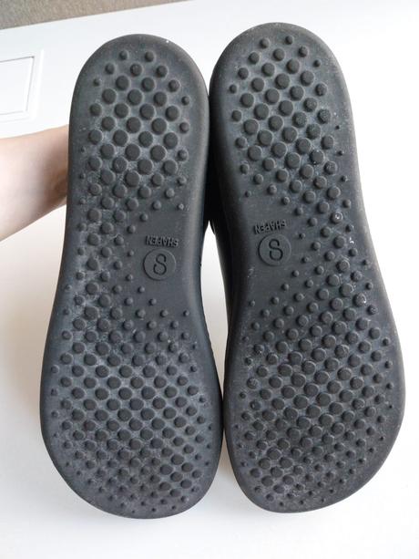 Shapen barefoot tenisky feelin uni black leather, 46