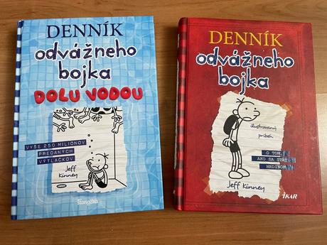 2ks knihy denník odvážneho bojka, 