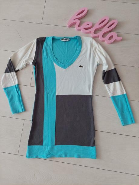 Predlzeny pulover lacoste s, lacoste,s