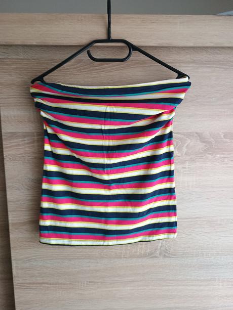 Tričko bez ramienok, l