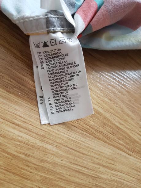 Detska bavlnena kosela, h&m,116