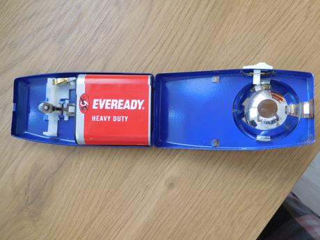 Retro baterka daymoon-top top stav,, 