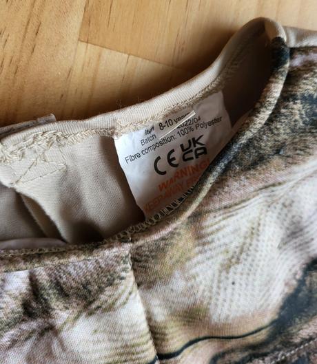 Karnevalový vrchný diel na 8-10 rokov, 