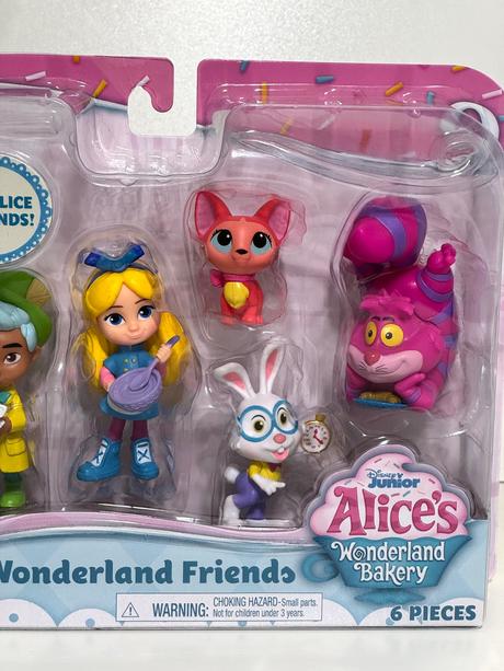 Alices wonderland friends bakery figúrky, 