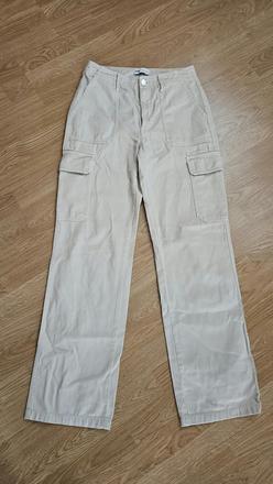 Béžové nohavice v. 36, zara,36