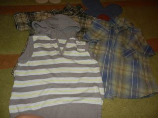 Košele + vesta, 122–134