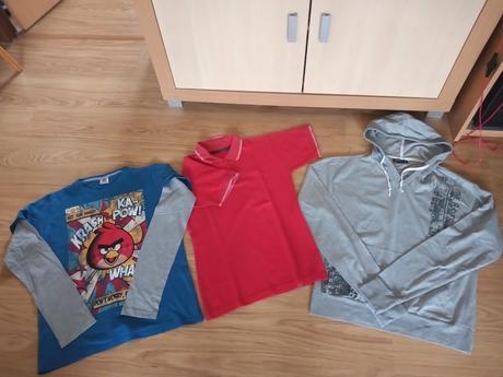 Balík oblečenia vel.164/170 pre chlapca super stav, 158–170