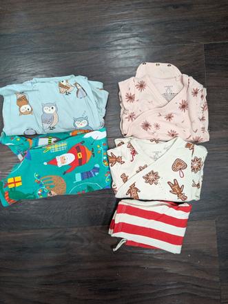 Body, leginy a pyzamko overal, 56