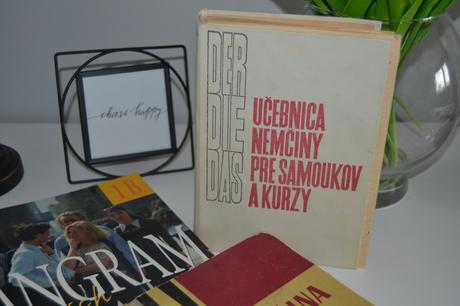 Knihy nemeckého jazyka 4 ks + cd 3 ks, 