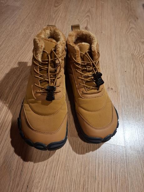 Zateplené topanky barefoot styl, 37