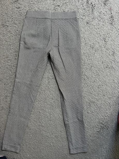 Nohavice kockované, h&m,36