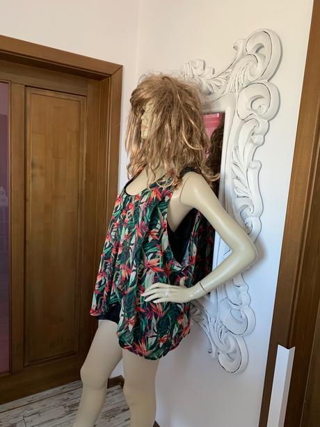 Nadherny muselinovy top, xl