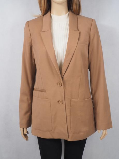 Kvalitné svetlohnedé sako h&m, h&m,42