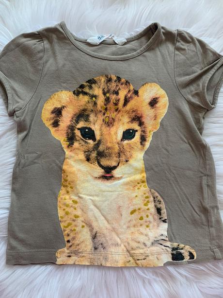 Tričko tigrové h&m 92, h&m,92