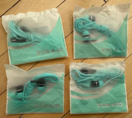 Letiskové slúchadlá eva air 3eur, 