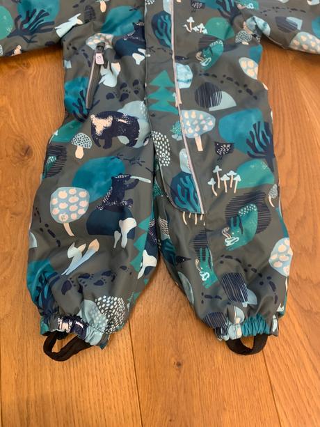 Reima puhuri zimná kombinéza, rukavice 80/86, reima,80