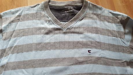 Pruhovaný sveter l, l