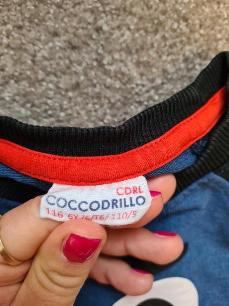 Pulóver s potlačou, coccodrillo,116