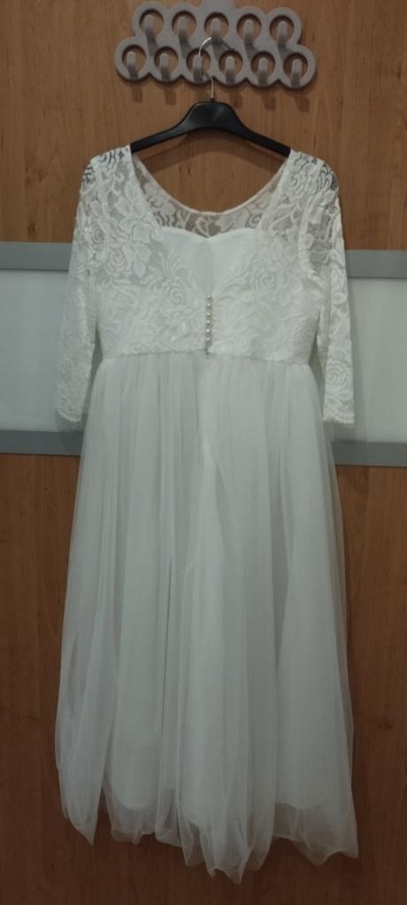 Krásne šaty na prvé sväté prijímanie/ družičku, 140