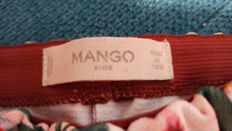 Detské nohavice, mango,110
