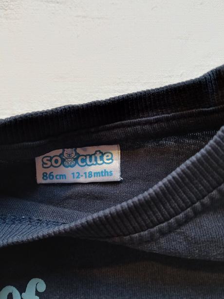 Tričko dlhý rukáv 86, 86