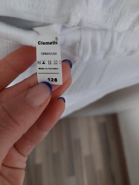 Spodné teplé gate 128, clematis,128