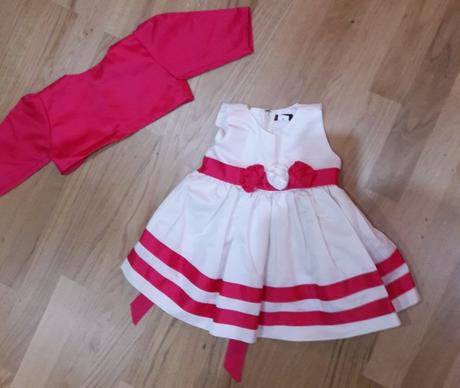 Šaty pre 3-6 mes. + ponožky, 68