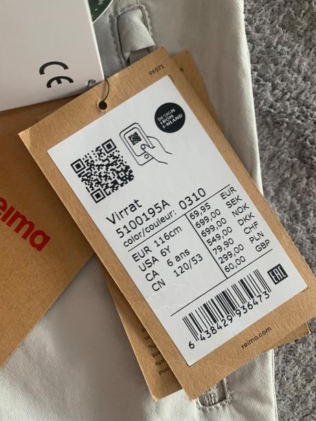 Reima virrat outdoorové nohavice, šortky s protihm, reima,116 / 122