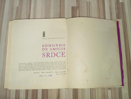 Srdce - edmondo de amicis, 