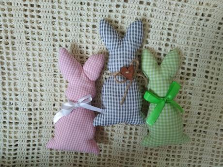 Ručné šité zajačiky, 