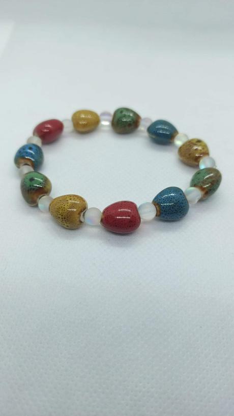 Náramok + anjelik na kľúčenku alebo symple náramok,