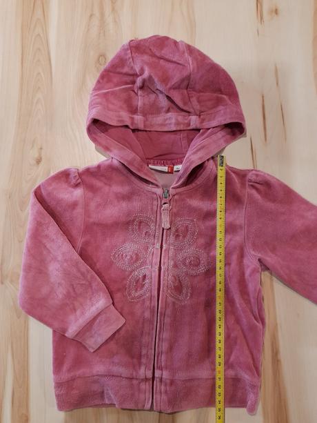 Velúrová mikinka s mandalou, berti,92