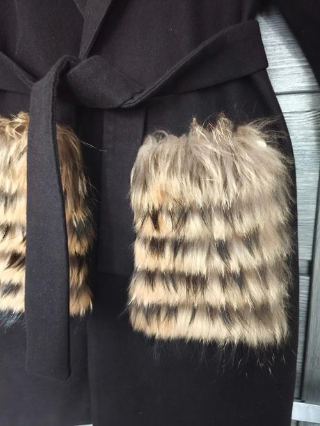 Kabat s pravou kozusinkou z myvala, s