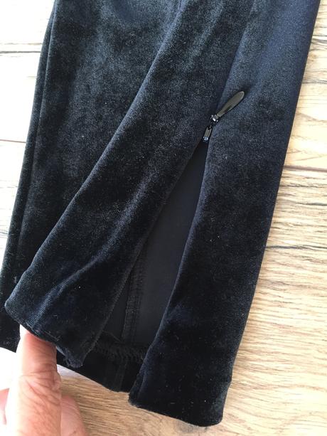 Nohavice zamat, h&m,36