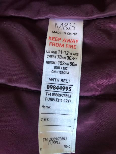 Bunda, marks & spencer,152