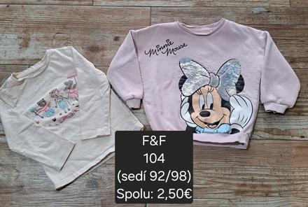 Mikina+tričko, f&f,92