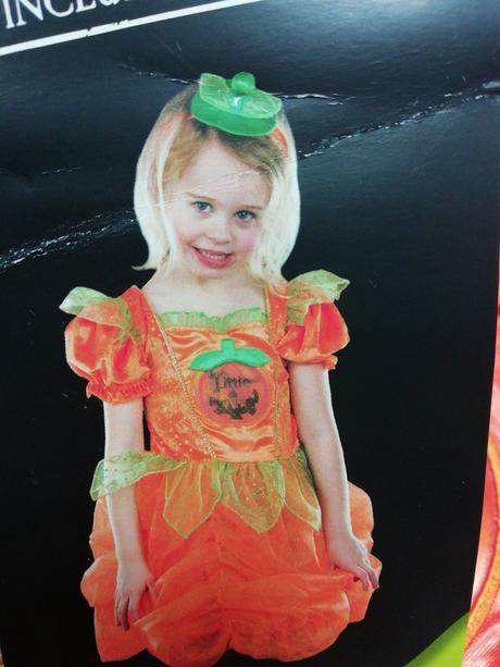 Tekvica karneval halloween kostým maska 1-2roky,