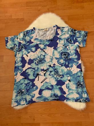 Kvetinové tričko, xxl
