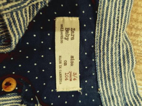 Predĺžená košeľa/tunika, zara,104