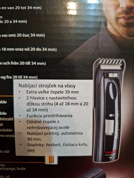Strojcek na strihanie vlasov,