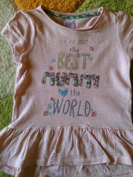 Bavlnené tričko na 2-3 roky, f&f,92