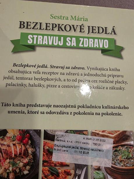 Kniha bezlepkové jedlá, 