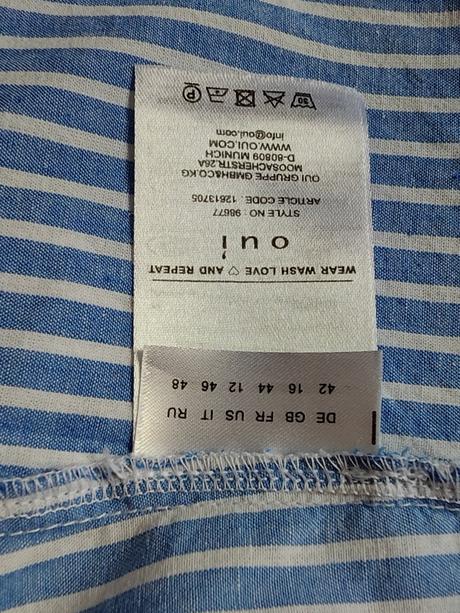 Oui jedinečná, štýlová maxisukna s vreckami, xl