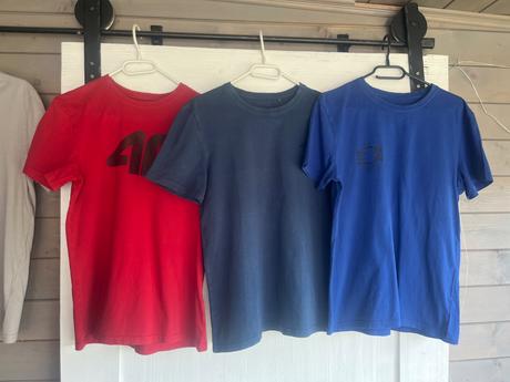 Set 3 tričiek s/164, značka 4f, 164